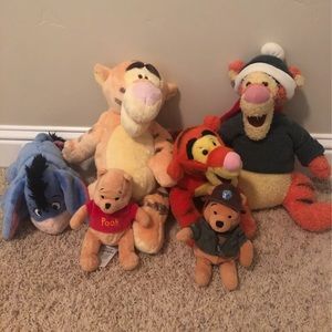 Winnie the Pooh stuffed animal bundle